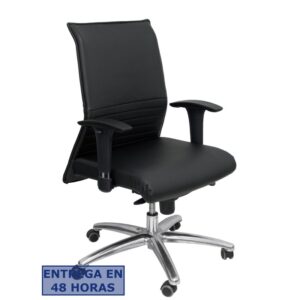 PIQUERAS Y CRESPO Sillon Albacete confidente piel negro