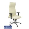 PIQUERAS Y CRESPO Sillon Albacete similpiel crema