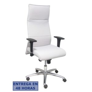 PIQUERAS Y CRESPO Sillon Albacete similpiel gris claro