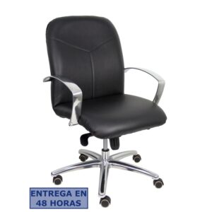 PIQUERAS Y CRESPO Sillon Caudete confidente similpiel negro