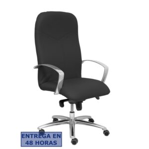 PIQUERAS Y CRESPO Sillon Caudete piel negro