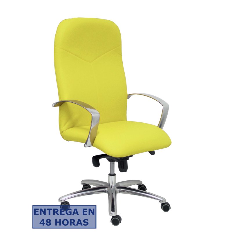 PIQUERAS Y CRESPO Sillon Caudete similpiel amarillo PIQUERAS Y CRESPO Sillon Caudete similpiel amarillo