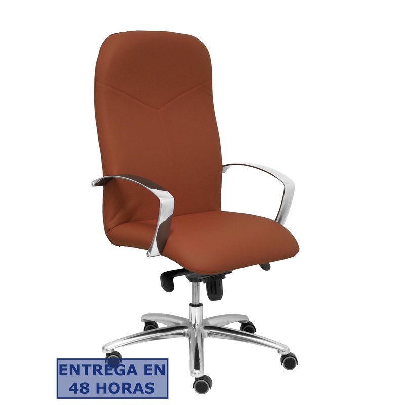 PIQUERAS Y CRESPO Sillon Caudete similpiel marron PIQUERAS Y CRESPO Sillon Caudete similpiel marron