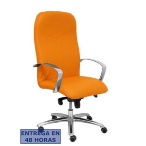 PIQUERAS Y CRESPO Sillon Caudete similpiel naranja