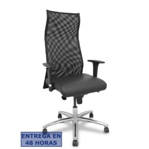 PIQUERAS Y CRESPO Sillon Sahuco XL similpiel negro hasta 160kg