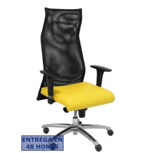 PIQUERAS Y CRESPO Sillon Sahuco similpiel amarillo