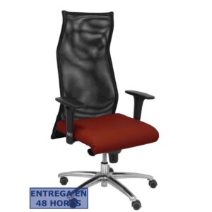 PIQUERAS Y CRESPO Sillon Sahuco similpiel granate