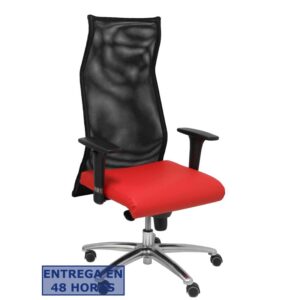 PIQUERAS Y CRESPO Sillon Sahuco similpiel rojo