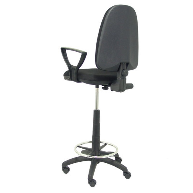 TABURETE AYNA BALI NEGRO CON BRAZOS FIJOS PIQUERAS Y CRESPO T04CPBALI840BGOLF - Imagen 4