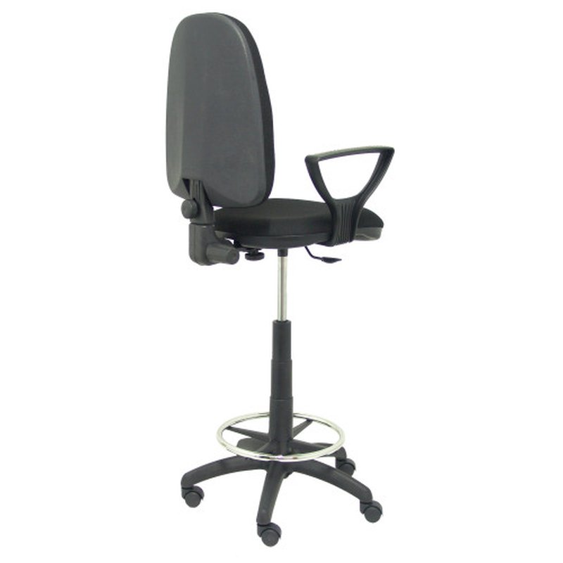 TABURETE AYNA BALI NEGRO CON BRAZOS FIJOS PIQUERAS Y CRESPO T04CPBALI840BGOLF - Imagen 6