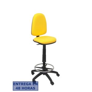 PIQUERAS Y CRESPO Taburete Aýna bali amarillo