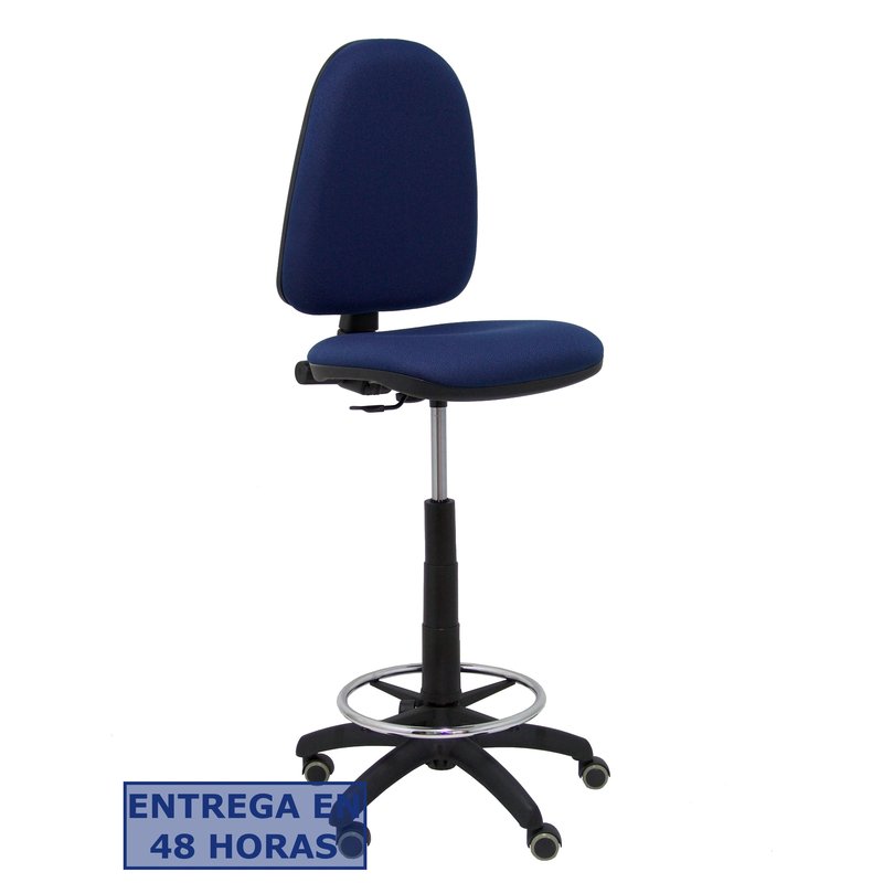 PIQUERAS Y CRESPO Taburete Aýna bali azul marino ruedas de parque PIQUERAS Y CRESPO Taburete Aýna bali azul marino ruedas de parque