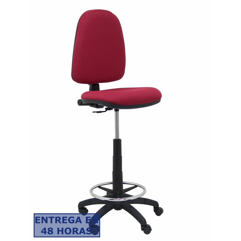 PIQUERAS Y CRESPO Taburete Aýna bali granate PIQUERAS Y CRESPO Taburete Aýna bali granate