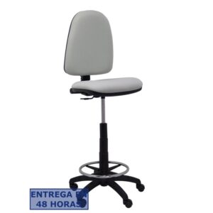 PIQUERAS Y CRESPO Taburete Aýna bali gris claro