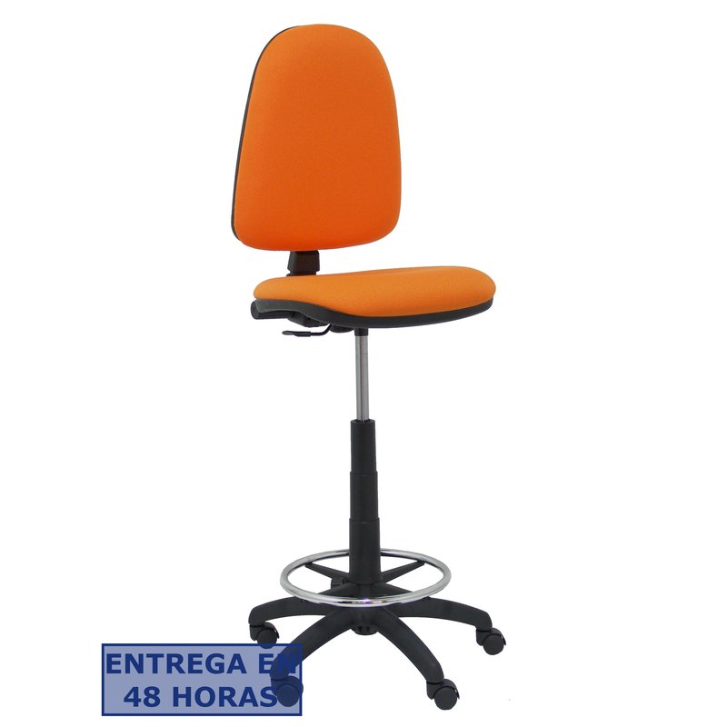 PIQUERAS Y CRESPO Taburete Aýna bali naranja PIQUERAS Y CRESPO Taburete Aýna bali naranja