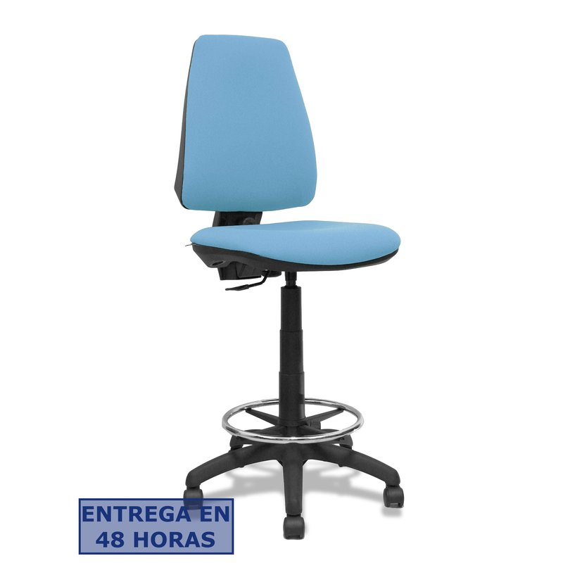 PIQUERAS Y CRESPO Taburete Elche CP bali azul cielo