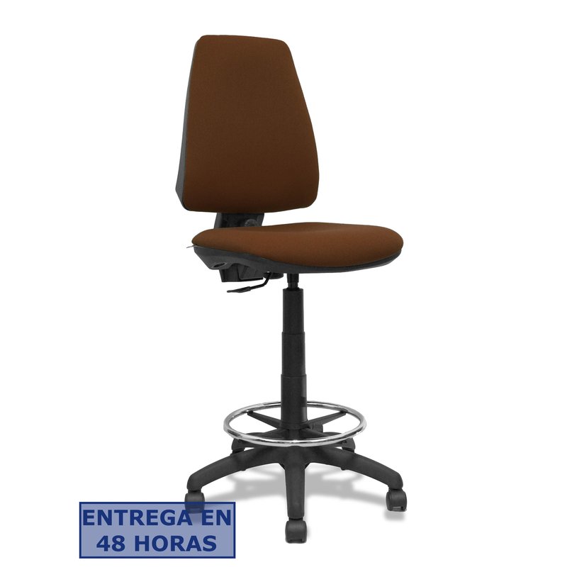 PIQUERAS Y CRESPO Taburete Elche CP bali marron oscuro PIQUERAS Y CRESPO Taburete Elche CP bali marron oscuro