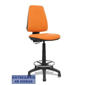 PIQUERAS Y CRESPO Taburete Elche CP bali naranja