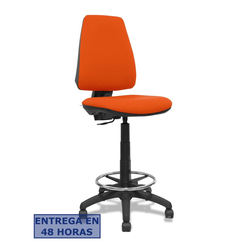 PIQUERAS Y CRESPO Taburete Elche CP bali naranja oscuro PIQUERAS Y CRESPO Taburete Elche CP bali naranja oscuro