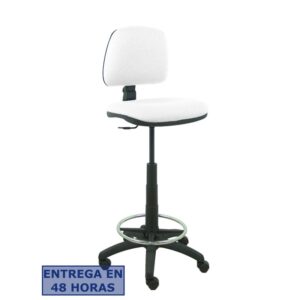 PIQUERAS Y CRESPO Taburete Isso bali blanco contacto permanente