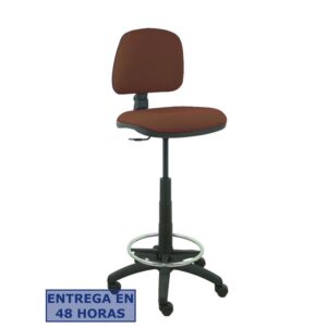 PIQUERAS Y CRESPO Taburete Isso bali marron oscuro contacto permanente