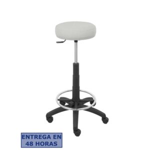 PIQUERAS Y CRESPO Taburete Tolosa bali gris claro