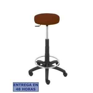 PIQUERAS Y CRESPO Taburete Tolosa bali marron oscuro