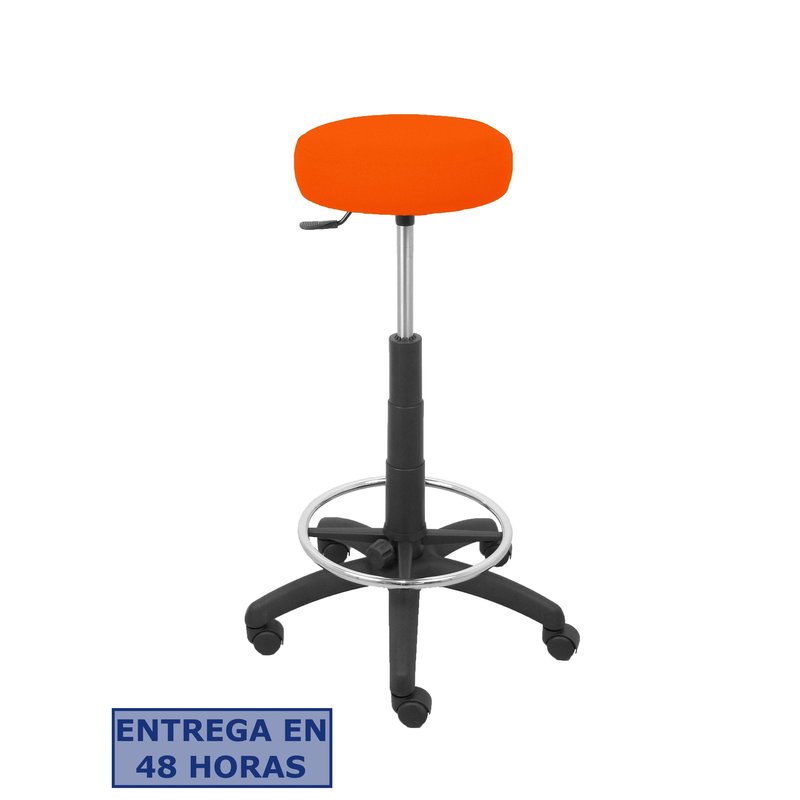 PIQUERAS Y CRESPO Taburete Tolosa bali naranja oscuro PIQUERAS Y CRESPO Taburete Tolosa bali naranja oscuro