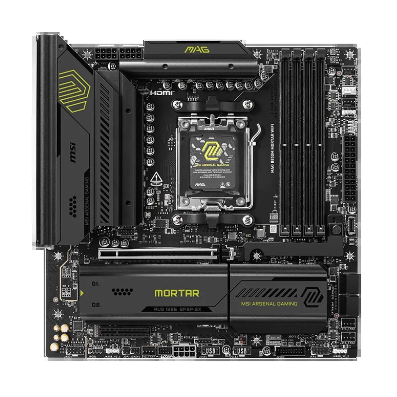 MSI MAG B850M MORTAR WIFI placa base AMD B850 Zócalo AM5 micro ATX - Imagen 2