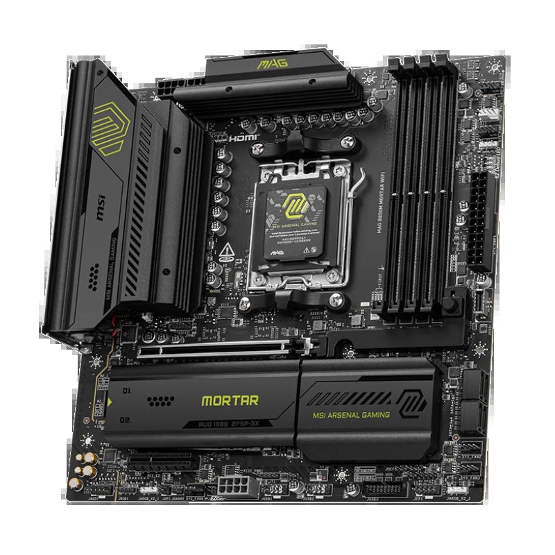 MSI MAG B850M MORTAR WIFI placa base AMD B850 Zócalo AM5 micro ATX - Imagen 3
