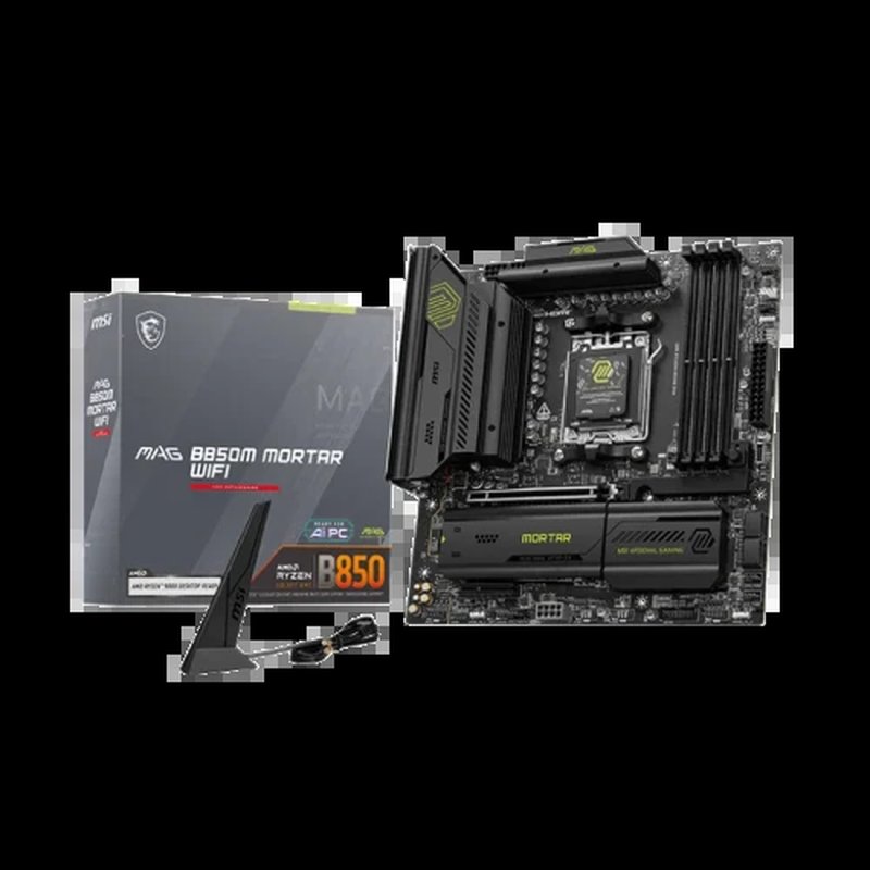 MSI MAG B850M MORTAR WIFI placa base AMD B850 Zócalo AM5 micro ATX - Imagen 5