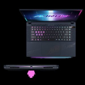 GIGABYTE AORUS MASTER 16 BZH Portátil Gaming - 16,0“, 240Hz OLED, Intel Core 275HX, NVIDIA RTX 5090 GPU, 32GB DDR5 5600MHz, 1 x Gen4 1TB SSD, Windows 11 Pro, Garantía de 2 años, AORUS MASTER 16 BZHC6ESE64SP