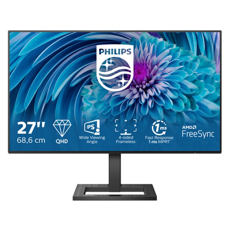 Philips E Line 275E2FAE/00 pantalla para PC 68,6 cm (27") 2560 x 1440 Pixeles Quad HD LED Negro - Imagen 2