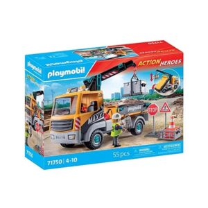 Playmobil -  Camión De Construcción Con