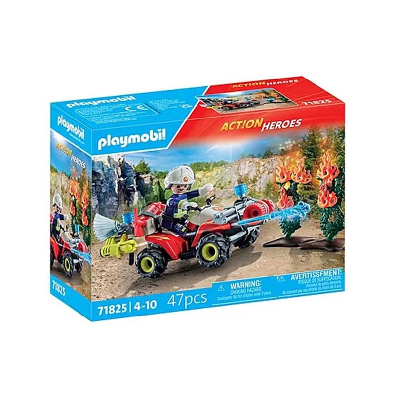 Playmobil - Quad De Bomberos Playmobil - Quad De Bomberos