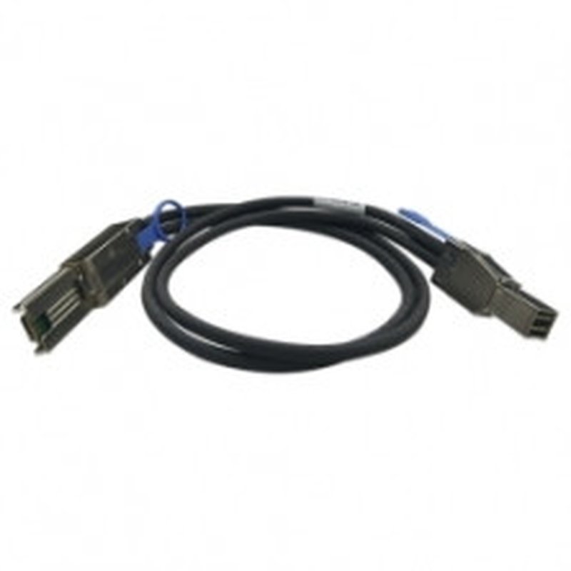 QNAP CAB-SAS20M-8644-8088 cable Serial Attached SCSI (SAS) 2 m Negro, Metálico QNAP CAB-SAS20M-8644-8088 cable Serial Attached SCSI (SAS) 2 m Negro, Metálico