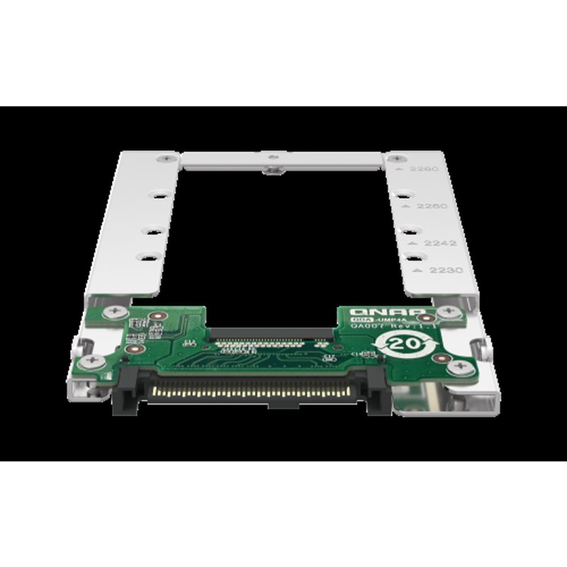 QNAP QDA-UMP4A tarjeta y adaptador de interfaz Interno M.2, U.2 QNAP QDA-UMP4A tarjeta y adaptador de interfaz Interno M.2, U.2 - Imagen 4