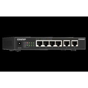 QNAP QSW-2104-2T-R2 switch No administrado 10G Ethernet (100/1000/10000) Escritorio Negro QNAP QSW-2104-2T-R2 switch No administrado 10G Ethernet (100/1000/10000) Escritorio Negro