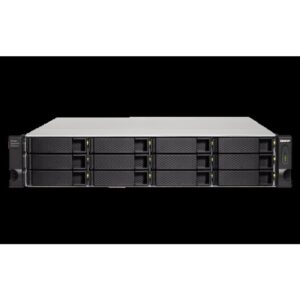 QNAP TL-R1200C-RP caja para disco duro externo Carcasa de disco duro/SSD Negro, Gris 2.5/3.5"