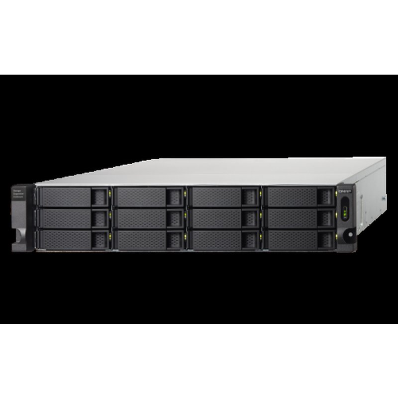 QNAP TL-R1200C-RP caja para disco duro externo Carcasa de disco duro/SSD Negro, Gris 2.5/3.5" - Imagen 5