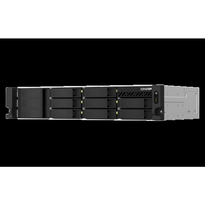 QNAP TS-864EU-8G servidor de almacenamiento NAS Bastidor (2U) Ethernet Negro