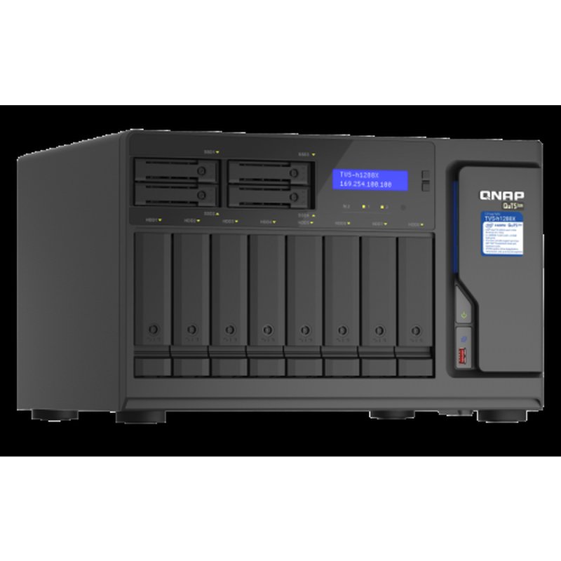 QNAP TVS-h1288X NAS Torre Ethernet Negro W-1250 QNAP TVS-h1288X NAS Torre Ethernet Negro W-1250 - Imagen 2