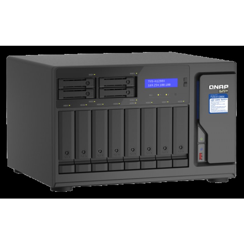 QNAP TVS-h1288X NAS Torre Ethernet Negro W-1250 QNAP TVS-h1288X NAS Torre Ethernet Negro W-1250 - Imagen 4