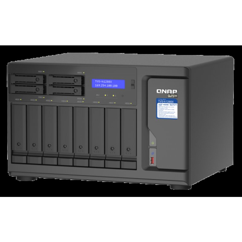 QNAP TVS-h1288X NAS Torre Ethernet Negro W-1250 QNAP TVS-h1288X NAS Torre Ethernet Negro W-1250 - Imagen 5