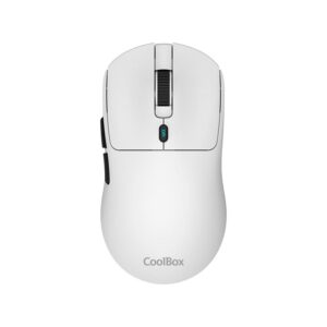MOUSE COOLBOX WIRELESS GAMING W03 USB 10000 DPI WHITE