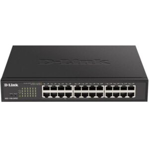 Reacondicionado | D-Link DGS-1100-24PV2 Gestionado L2 Gigabit Ethernet (10/100/1000) Energía sobre Ethernet (PoE) Negro