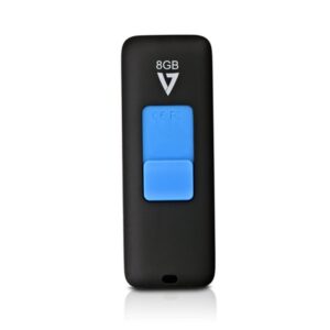 Reacondicionado | V7 VF38GAR-3E unidad flash USB 8 GB USB tipo A 3.2 Gen 1 (3.1 Gen 1) Negro, Azul Reacondicionado | V7 VF38GAR-3E unidad flash USB 8 GB USB tipo A 3.2 Gen 1 (3.1 Gen 1) Negro, Azul