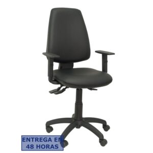 SILLA ELCHE SINCRO SIMILPIEL NEGRO