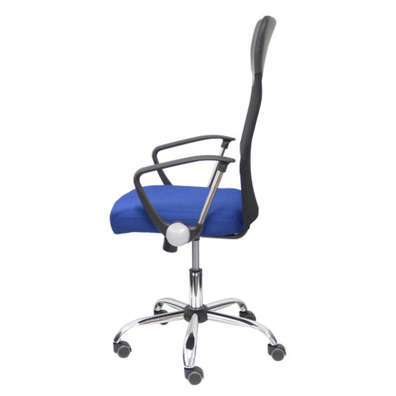 SILLA GONTAR RESPALDO MALLA NEGRO ASIENTO AZUL PIQUERAS Y CRESPO 31BM8403D229CRRP - Imagen 3
