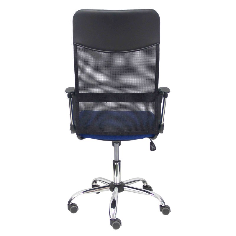 SILLA GONTAR RESPALDO MALLA NEGRO ASIENTO AZUL PIQUERAS Y CRESPO 31BM8403D229CRRP - Imagen 5